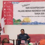 Talk show Hari Kesiapsiagaan Bencana bertema Kesiapsiagaan Bencana Dan Antisipasi Musim Kemarau di Aula Palang Merah Indonesia (PMI) Kabupaten Rembang, hari Selasa (28 April 2026).