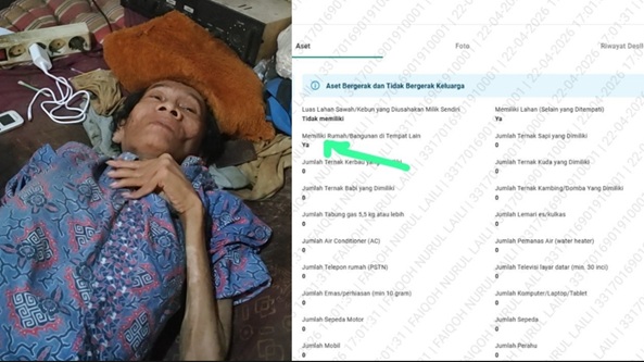 Terkuak Sebab, Kenapa PKH Mbah Kasnadi Dicabut!! Dugaan Data Tak Sesuai Fakta