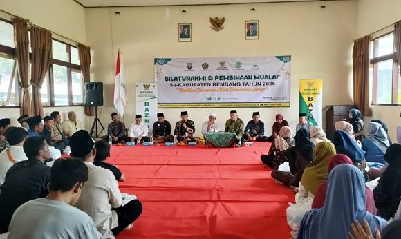 Silaturahmi Mualaf Di Baznas Rembang, Ada Momen Menarik Setelah Tausiyah