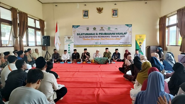 Silaturahmi Mualaf Di Baznas Rembang, Ada Momen Menarik Setelah Tausiyah