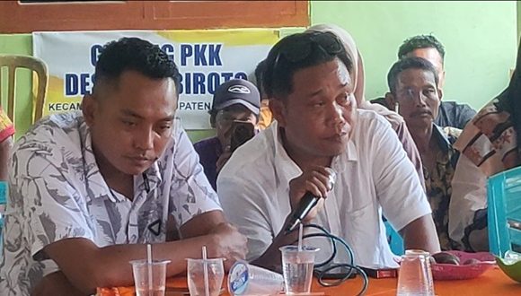 “Sampeyan Mewakili Penambang Apa Karang Taruna ??” Sikap Ketua Karang Taruna Sambiroto Dipertanyakan