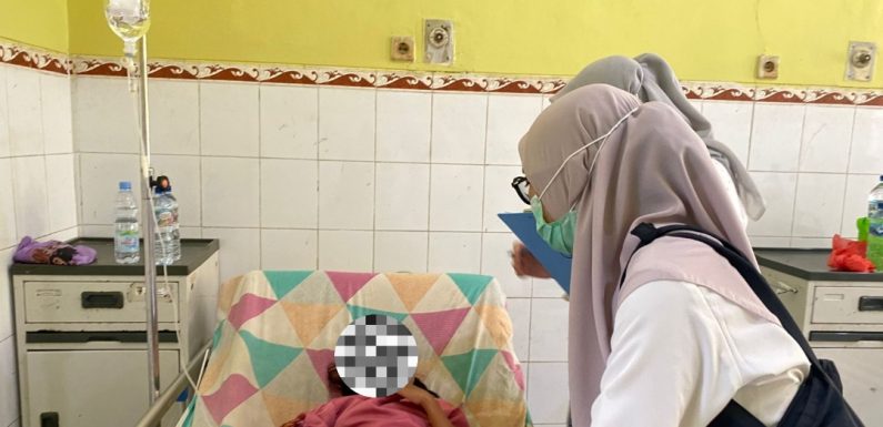 Puluhan Siswa Masuk Puskesmas Kragan II, Usai Minum Susu MBG