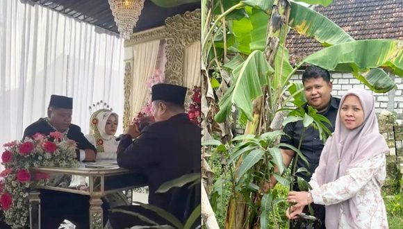 Pengantin Pria Berikan Mahar Unik, Kemenag Rembang Sebut Cocok Dengan Program Eko Teologi