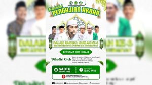 Pengajian Akbar bersama Gus Iqdam, dalam rangka Harlah ke-3 SMK Arrohmaniyah dan Pondok Pesantren MUS Arrohmaniyah Pamotan.