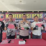 Release kasus Curanmor di Mapolres Rembang, Jum’at (29 Mei 2026).