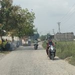 Perbaikan jalan antara Pertigaan Ngebrak - Desa Grawan Kecamatan Sumber, Sabtu 23 Mei 2026.