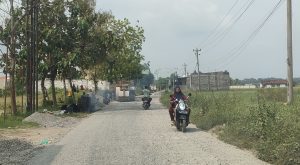 Perbaikan jalan antara Pertigaan Ngebrak - Desa Grawan Kecamatan Sumber, Sabtu 23 Mei 2026.