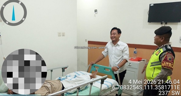 Tersangka Kasus Pencabulan Ditahan Polres Rembang, Kini Masuk Rumah Sakit