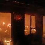 Kebakaran rumah warga di Desa Meteseh, Kecamatan Kaliori, Senin dini hari (01/06).
