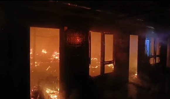 Rumah Terbakar, Uang Tunai Rp 10 Juta Ikut Hangus (TKP Desa Meteseh Kaliori)