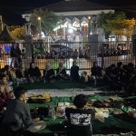 Diskusi Mimbar Simpang Kiri, di Alun-Alun Rembang, Sabtu malam (20/06).