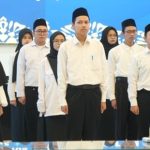 Pelantikan guru Sekolah Rakyat tahap pertama, tahun 2025 lalu. (Dok. Kemensos).
