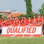 Tim Rugby Kabupaten Rembang saat mengikuti pra Porprov di Sukoharjo dan lolos ke Porprov Jawa Tengah.