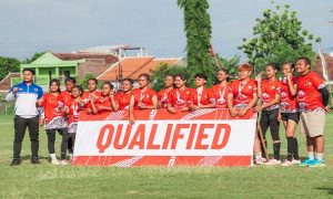 Tim Rugby Kabupaten Rembang saat mengikuti pra Porprov di Sukoharjo dan lolos ke Porprov Jawa Tengah.