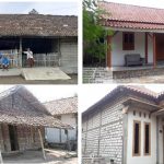 Hasil sebelum dan sesudah penataan rumah tidak layak huni (RTLH) di Kabupaten Rembang.