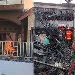 Kebakaran di Desa Sedan, Kecamatan Sedan, Rabu sore (15/07).