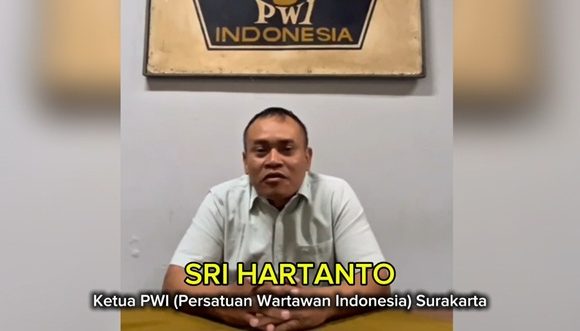 Sri Hartanto Pimpin PWI Surakarta, PWI Istimewa Yang Tidak Menginduk Jawa Tengah