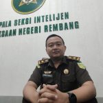 Kepala Seksi Intelijen Kejaksaan Negeri Rembang, Yusni Febriansyah Efendi.