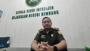 Kepala Seksi Intelijen Kejaksaan Negeri Rembang, Yusni Febriansyah Efendi.