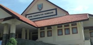Kantor DPRD Rembang.
