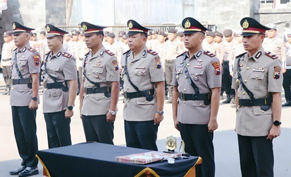 Inilah Personil Baru, 5 Kapolsek Dan Kasi Propam Polres Rembang