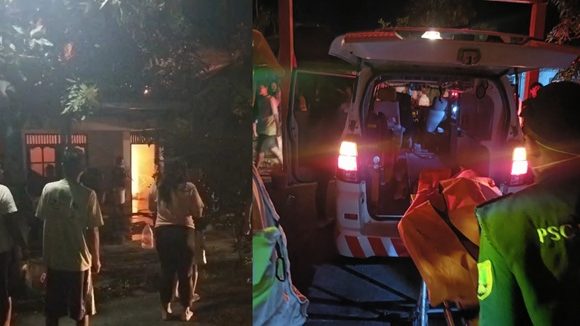 Kebakaran Merenggut 1 Korban Jiwa, Ditemukan Tergeletak Di Ruang Makan (TKP Desa Pulo Rembang)