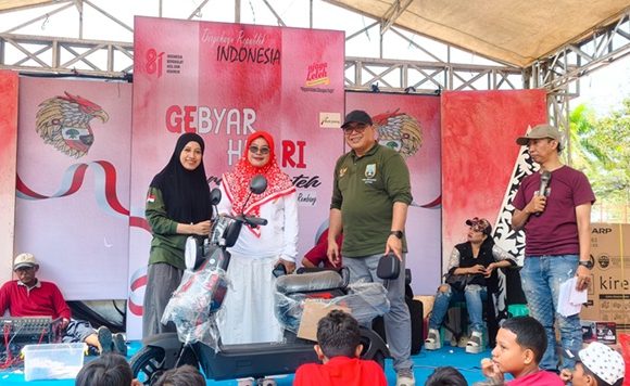 Dari Zumba Hingga Pasar Murah, Kelurahan Leteh Tampilkan Suasana Beda (HUT Ke-81 Kemerdekaan RI)