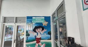 Ruang Flamboyan RSUD dr. R. Soetrasno Rembang, bangsal perawatan yang menjadi pusat perawatan pasien dugaan keracunan MBG.