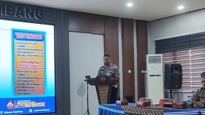 Kanit Registrasi Dan Identifikasi Satlantas Polres Rembang, Iptu Christiono.