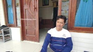 Suyanto, nelayan warga Desa Gegunung Wetan Rembang yang selamat, usai 20 jam terombang-ambing di laut.