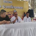 Konferensi Pers Njajan Fest di Taman Kartini Rembang, Senin sore (28 September 2026).