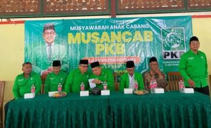 DPC PKB Kabupaten Rembang menggelar Musancab serentak di Rumah Makan Kebon Djati Japeledok, Kecamatan Pancur, Minggu (13/09).