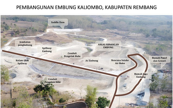 Butuh Waktu Berapa Lama, Embung Kaliombo Penuh Air ?? BBWS Pemali Juana Ungkap Datanya