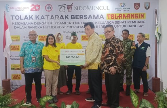 KSH Rembang Gandeng PT Sido Muncul, Gelar Operasi Katarak Gratis