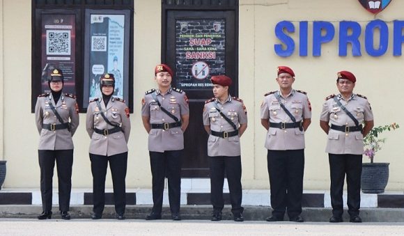 Kasat Lantas, Kasat Reskrim Dan Kasat Resnarkoba Polres Rembang Ganti Personil Baru, Inilah Sosoknya