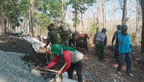 Siapa Berbuat Apa, Kunci Kelancaran Tugas Di Lokasi TMMD Reguler